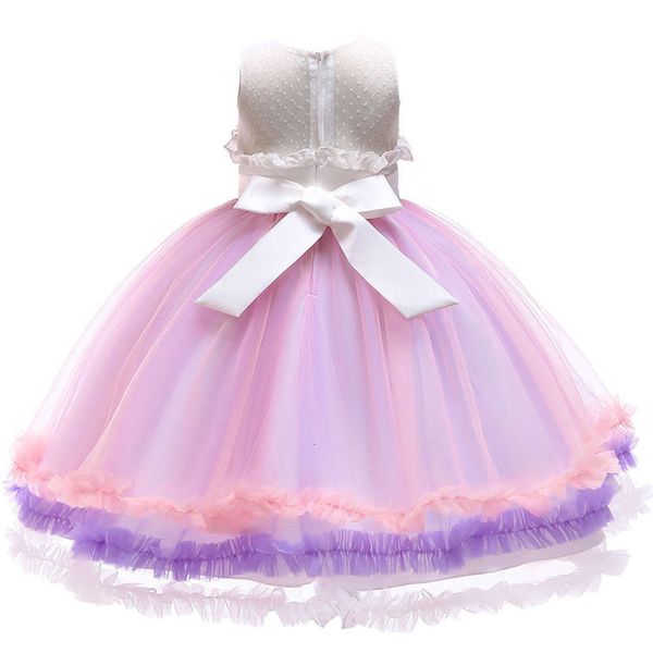 

skirt new girls' princs children's unicorn kids drs e62e, Red;yellow