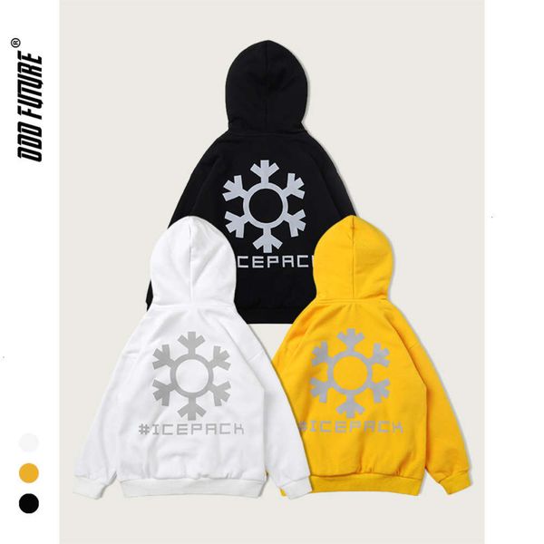 

winter odd and clothing autumn 2020 new boys' plush thick middle school children's reflective snowflake hoodie, Black