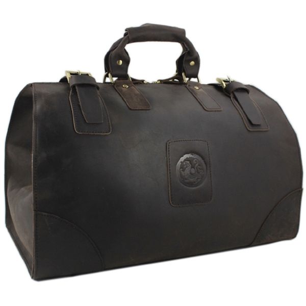 

bolsa bagagem munuki, viagem couro genuno grande para o fim de semana