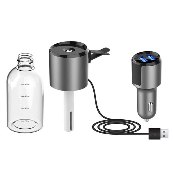 

car humidifier with dual usb charger