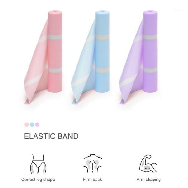 

resistance bands 1.5m yoga elastic fitness belts for home gym slimming strengthing training stretch band latex sports1