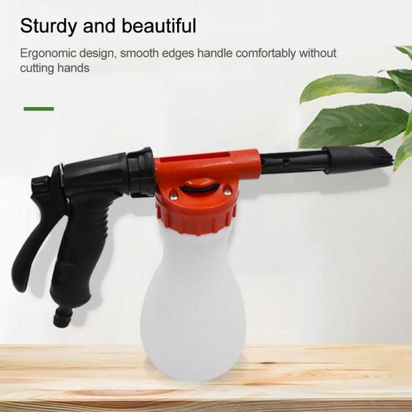 

high pressure garden water gun car wash foam gun water spray foam snow lance hose nozzle kettle