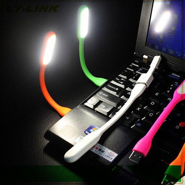 

гибкий сгибаемый портативный легкий яркий мини-мини-usb энергосберегающий светодиодный светильник для ноутбука для чтения ноутбука ноутбука