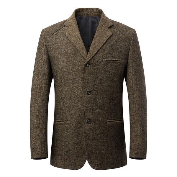 

spring autumn men's wool blending suit men fashion blazers slim fit suits costume homme mens jacket casual coats, White;black