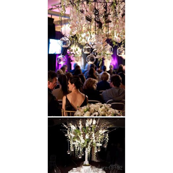 

80 mm appeso portalume globi di vetro terrario wedding candle holder candeliere vaso home sqcdmy homes2011