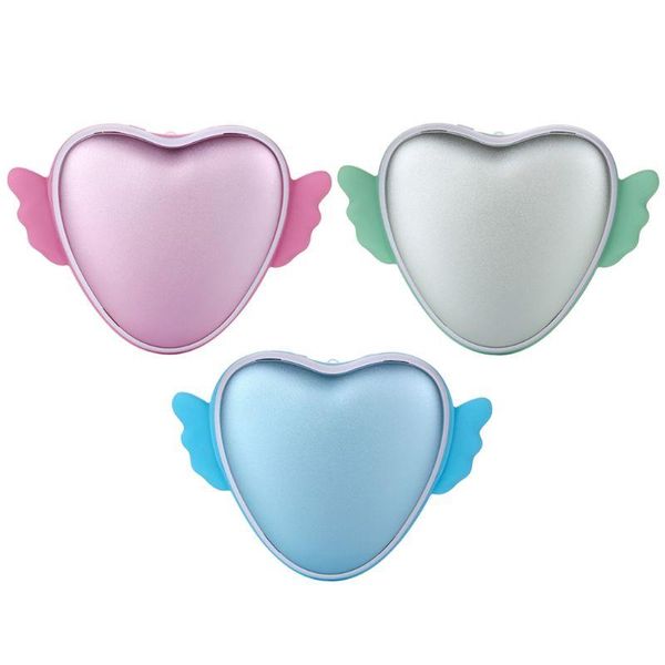 

heart shape angel hand warmer portable usb charging heater small handy pocket