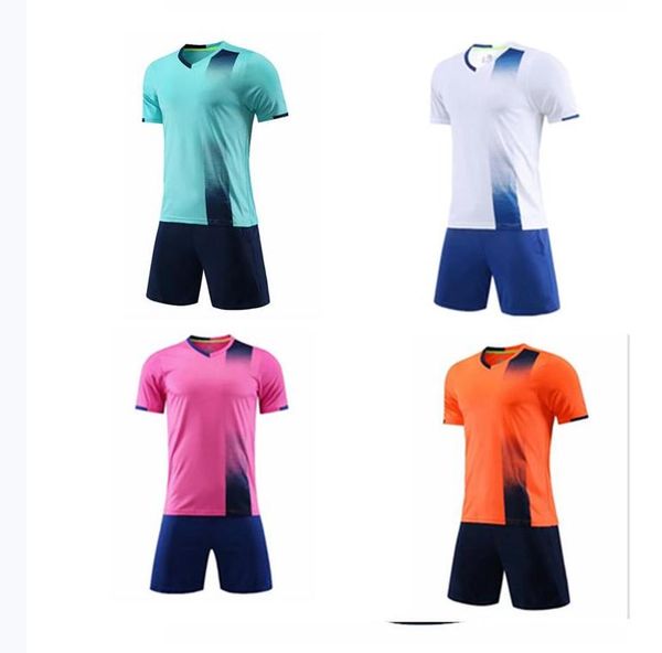 

2019 men children football jerseys boys girls soccer clothes sets kids training uniforms tracksuit customized323232, Black