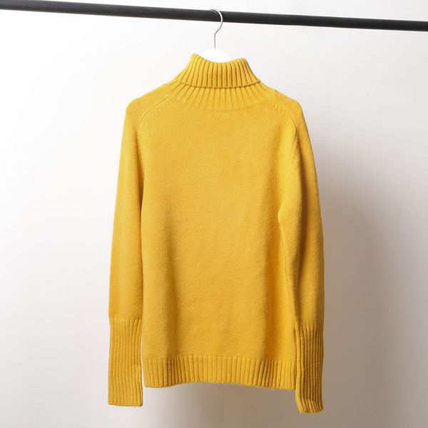 

2021 new cosy turtleneck thick sweater women autumn winter long sleeve warm solid knitted pullover casual vintage jumpers h969, Black