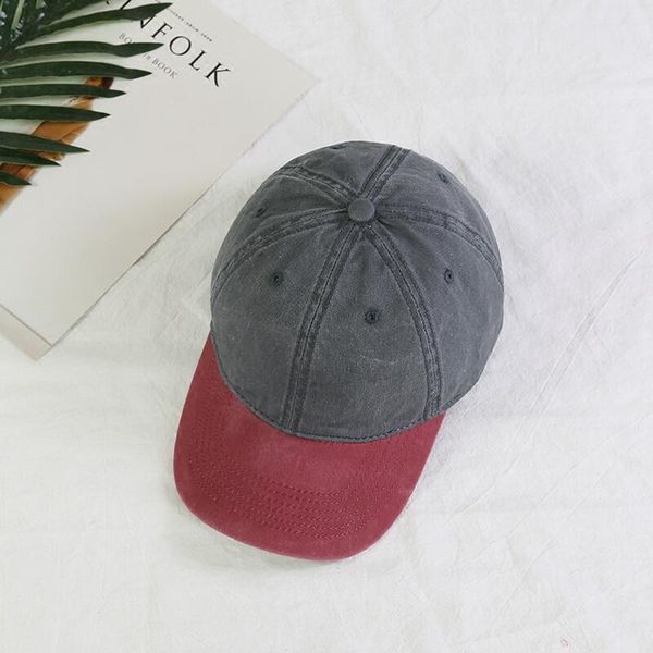 

women snapback caps men baseball cap hats for men casquette bone gorras cotton washed blank vintage fight color baseball caps wmtsoa, Black;white
