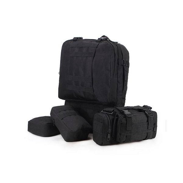 

outdoor molle tactical backpacks 50l spring mochila rucksack hiking camping water resistant bags 600d camouflage