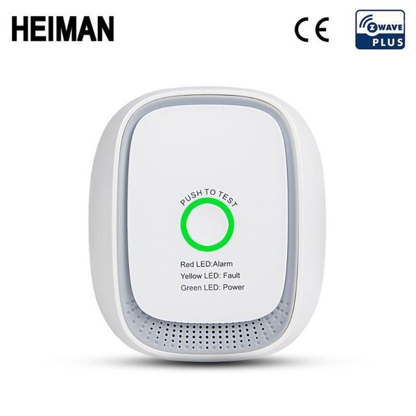 

heiman zwave 908.42mhz us gas lpg leak detector z wave fire security alarm system safety z-wave smart home1