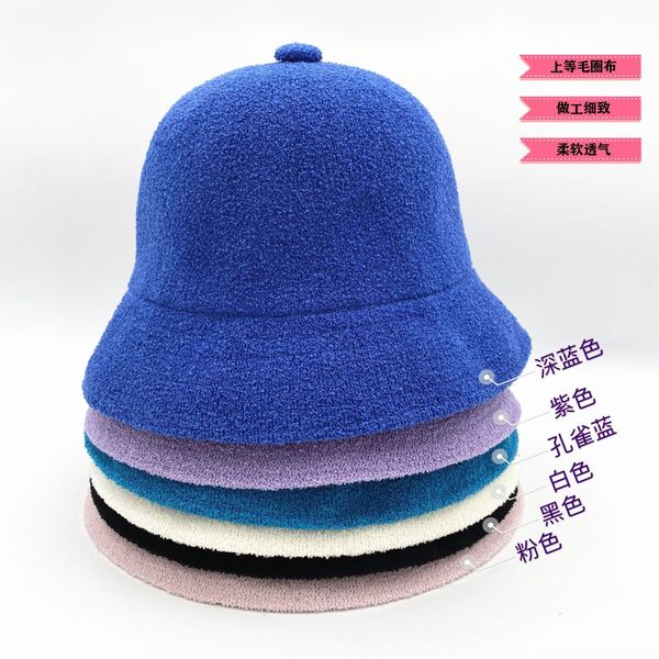 

jh8d warm winter new baby 2019 knit kangaroo earmuffs children039;s hat, Brown;gray