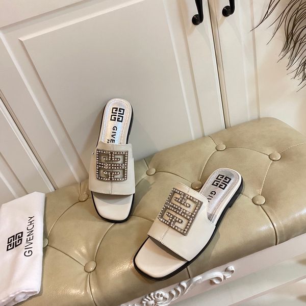 

box slide summer slipper beach indoor flat g sandal slipper house slipper nail shoe sandal, Black