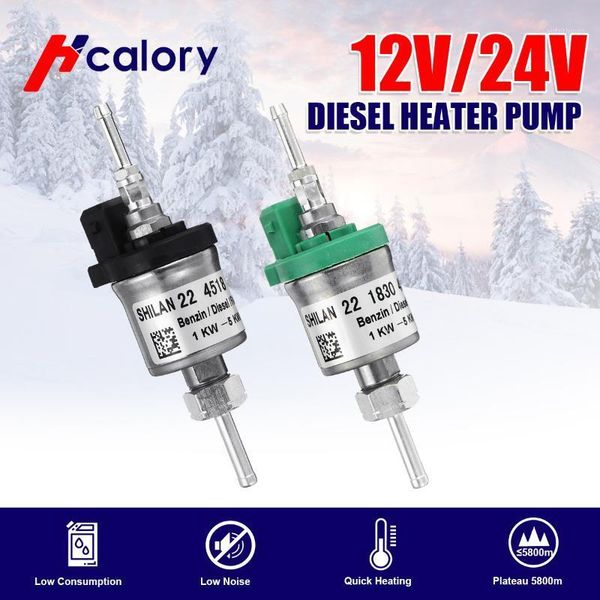

hcalory 12v 24v 2kw-5kw fuel dosing pump electronic pulse metering pump for webasto car air diesel parking heater for truck1