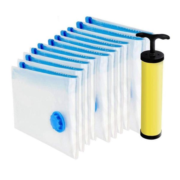 

storage bags lot of 10 vacuum bag cleaner pump waterproof suction triple wate