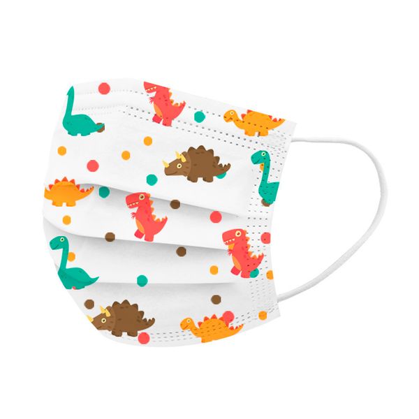 

children face printed cotton 10-100pcs fashion disposable breathing design mouth mask cubrebocas con careta