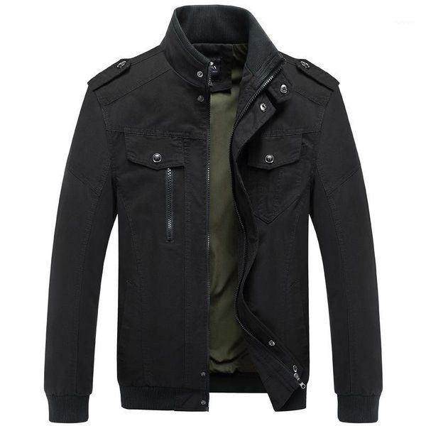 

plus size m-6xl men coat 100% cotton european male autumn winter 6xl men turn-down collar black jacket1, Black;brown
