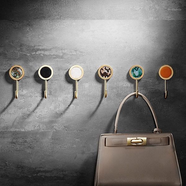 

1pc solid brass hook decorative coat key storage hooks door hanger wall hanging cap hanger1