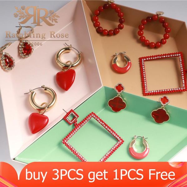 

luxury christmas earrings for women girls elegent red color new fashion xmas cute big earrings jewelry christmas new year gift, Silver