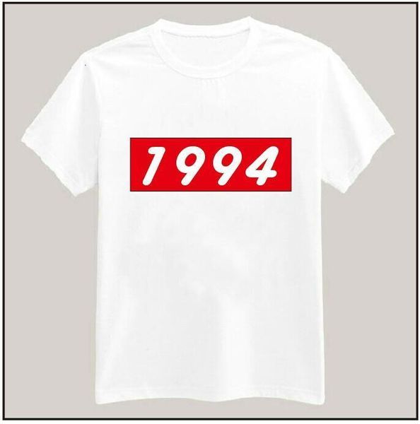 

1994 justin tshirt для мужчин женщины хлопок повседневная рубашка белые топ tees большой размер s-xxxl tz155-02, White