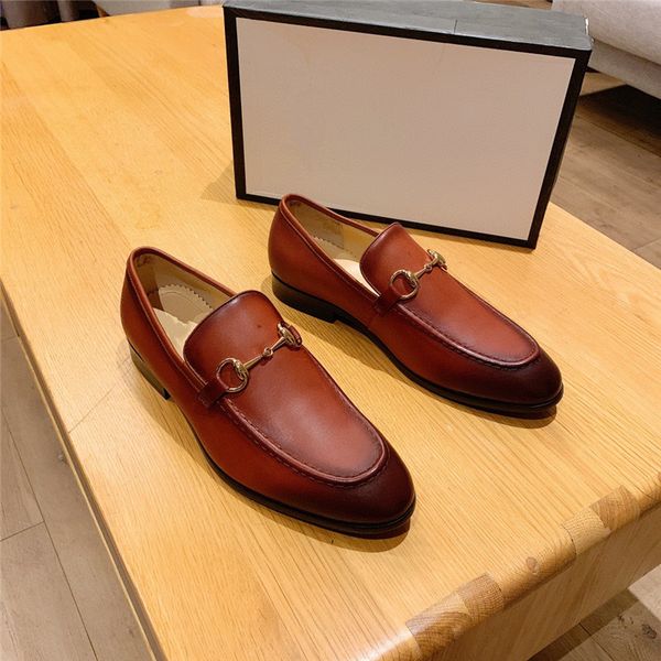 

2020 new trend italian luxury patent leather formal shoes men loafer wedding dress oxford shoes for men, Black