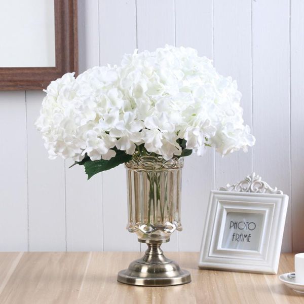 

5 head artificial peony flower home wedding party birthday valentinesday floral decor silk hydrangeas vase flower arrangement1
