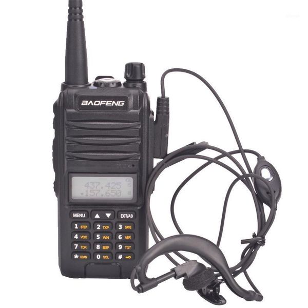 

baofeng tri-band fm ham radio comunicador uhf vhf 136-174/400-520/200-260mhz telsiz bf-a58s walkie talkie baofeng w/ earpiece1
