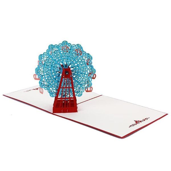 

greeting cards birthday music light card christmas and year 3d stereo creative x1b5