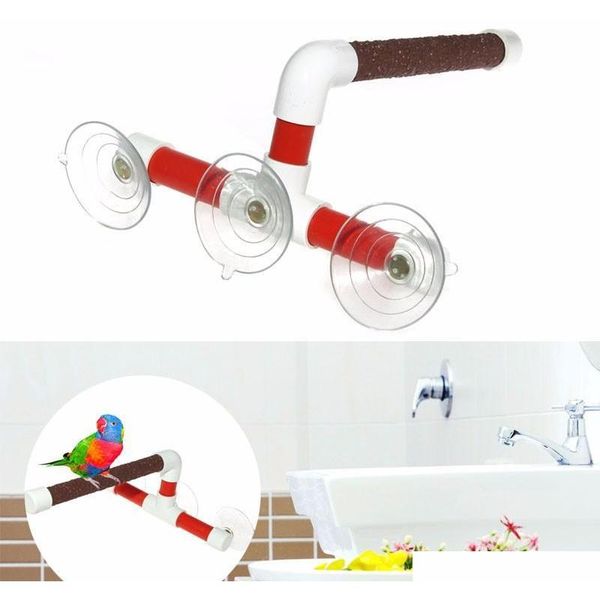 

pet parrot folding bath shower standing platform rack wall su qylmre new_dhbest