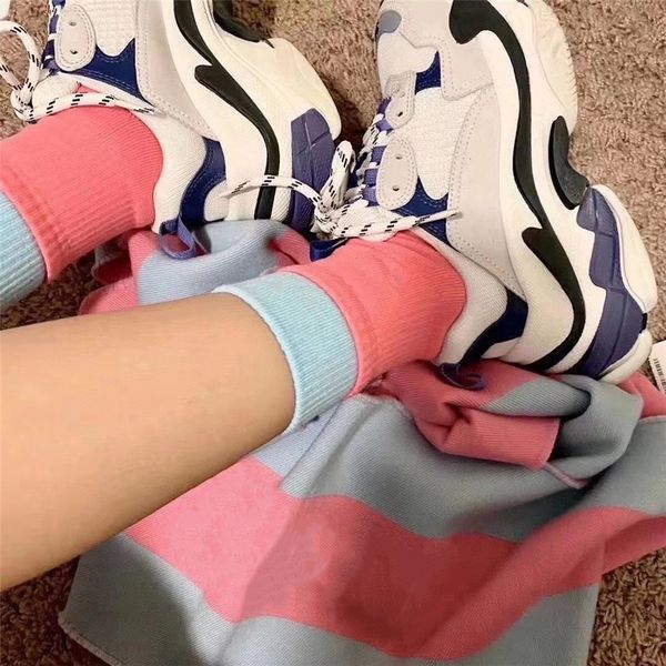 

spring and summer thin thin models breathable sweat-absorbent men fashion socks low cut shallow mouth striped#644545454, Pink;yellow