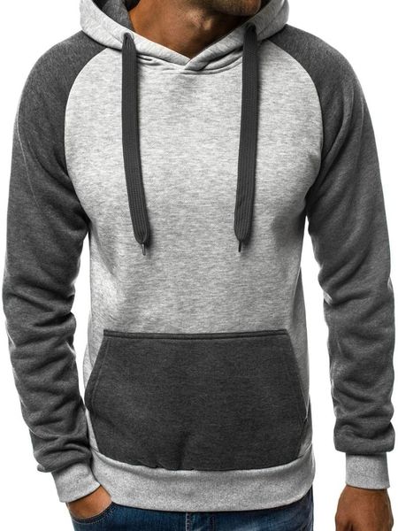 

men's hoodies & sweatshirts 2021 tracksuit autumn men fashion sweatshirt male jogger sportswear man hooded sports, Black
