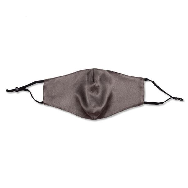 

luxury design summer silk factory face mask solid color 19mm thin sunproof dustproof cycling mouth-muffle bre 7 rcz8v