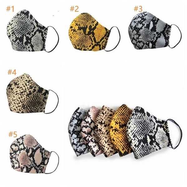 

designer print face masks fashion mask leopard washable dustproof respirator riding cycling men women outdoor sports pri yg8g