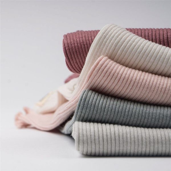 

enkelibb mm 30% silk soft and high elasticity baby long sleeve t shirt pants sets child autumn clothes sets outfits lj201203, White