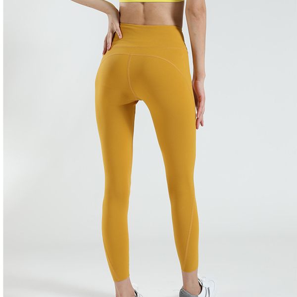 

sports fitness peach running hip lifting high waist elastic tight small foot yoga pants, Gray