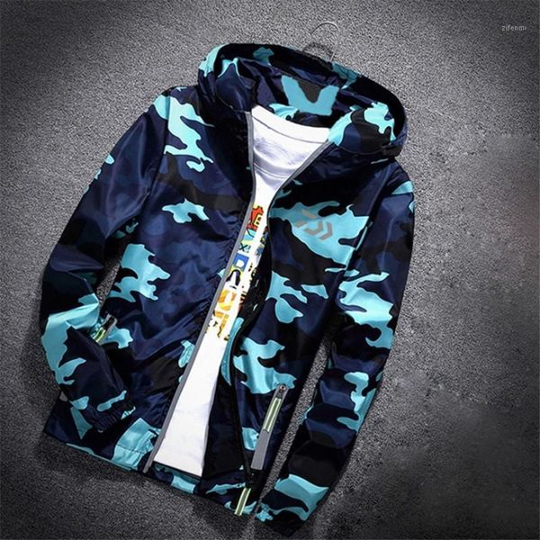 

male famale summer spring outdoor fishing sunscreen clothes quick-drying camouflage jacket fashion stylish jackets coat1, Black;brown