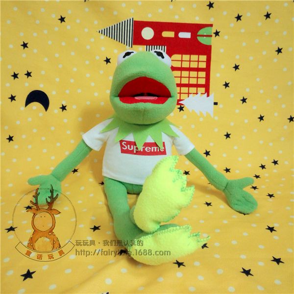 

animal dolls toys cute frog dolls sesame street laughing frog plush toy plush pillows 2021 selling gift of the child