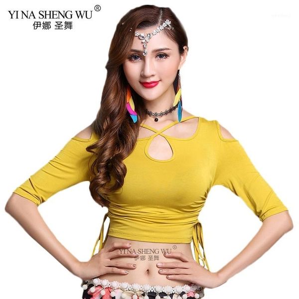 

stage wear modal belly dance shirt costumes for women dancing clothes costume skirt1, Black;red