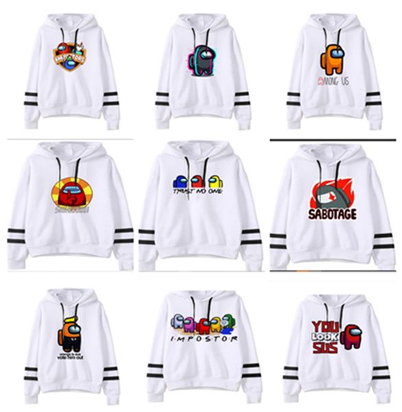 

2021 new game among us hoodies men casual pullover streetwear sweatshirt among hoodie men/women among us, Black