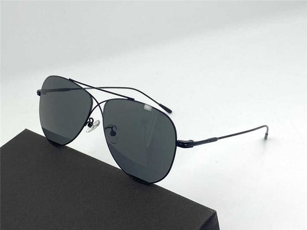 

0896 men and women sunglasses fashion retro style anti-ultraviolet lenses are all metal frames with protective cover, White;black