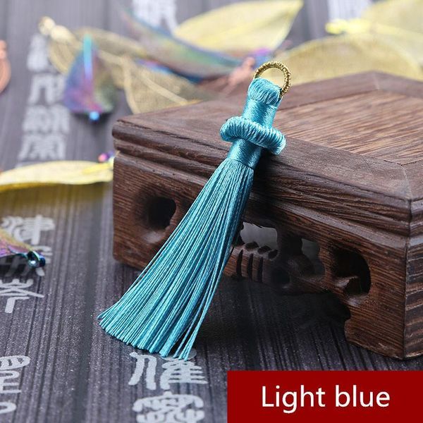 

5pcs 8cm hanging ring tassel jewelry curtain garments decorative accessories diy key cell phone bag fringe trim tassels pendant h qylgur