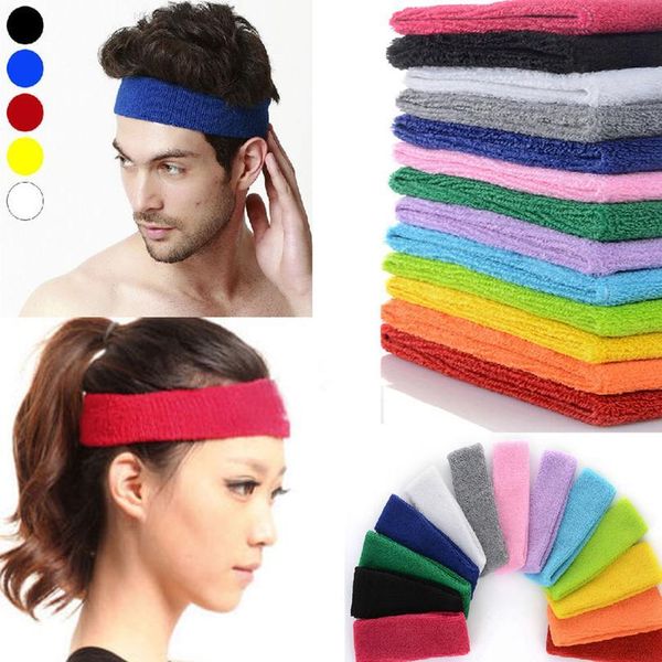 

towel fabric yoga headband sports sweatband fashion outdoor running gym stretch head band hair band sports a jllwab
