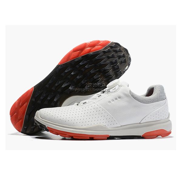

men's leather 2020 new outdoor shoes anti-slip men golf instructors, Black;brown