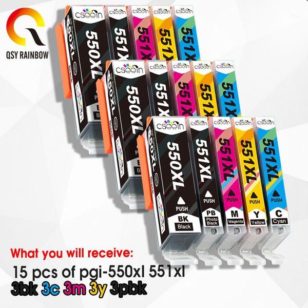 

ink cartridges 2021 black pgi550 cartridge for canon pgi 550 xl pixma ip7250 mg5450 mx925 mg5550 mg6450 mg5650 mg6650 ix6850 mx725 printer1