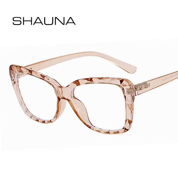 

sunglasses shauna anti blue light women cat eye eyeglasses frames spring hinge fashion diamond section optical frame, White;black