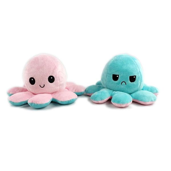 

reversible ocs stuffed plush doll soft simulation reversible plush toy color chapter plush doll filled child toy wmtvpj