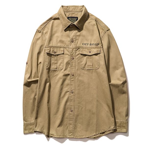 

brand spring autumn military shirt men 100% cotton long sleeve summer army shirts camisetas hombre plus size s-6xl chemise homme c1211, White;black