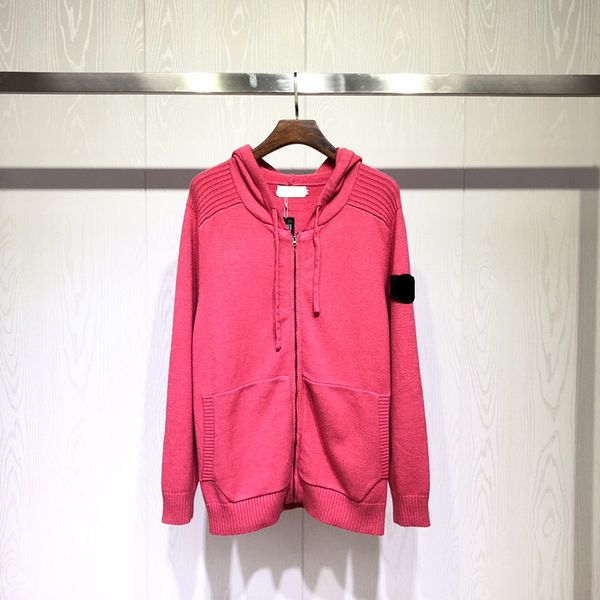 

new winter pure color contracted wool blend solid 2xl joker armbands coat mens and womens leisure hooded cardigan sweater, White;black