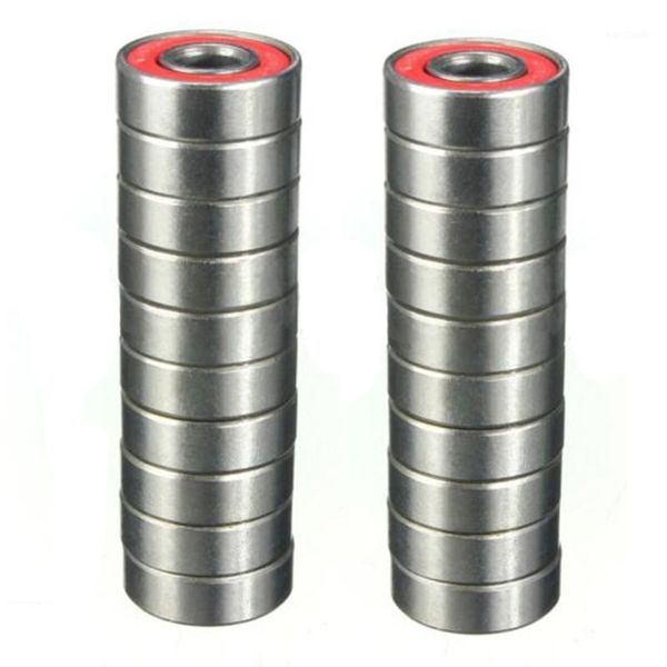 

skateboarding 20pcs roller skate skateboard ball wheel bearing abec-9 608 rs 2rs1