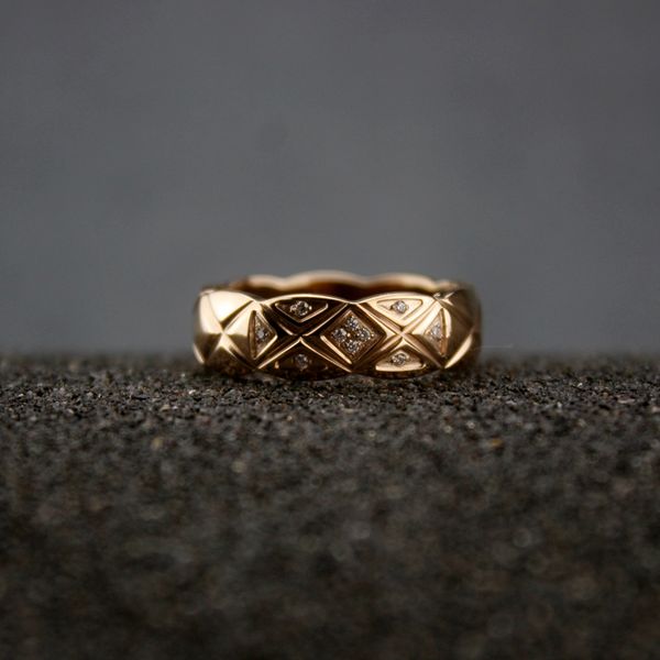 

women rhombic yellow diamond ring woman party coco rhombus gold rings dropshipping, Silver